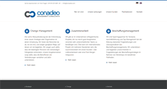 Desktop Screenshot of conadeo.com